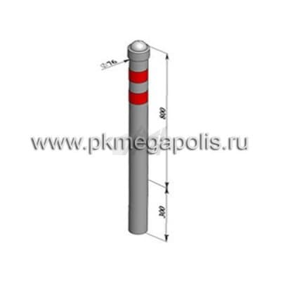 купить столбик парковочный бетонируемый АБ-76/1080 в Улан-Удэ