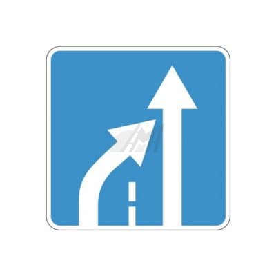 купить дорожный знак 5.15.5д, 5.15.6д Конец полосы в Улан-Удэ